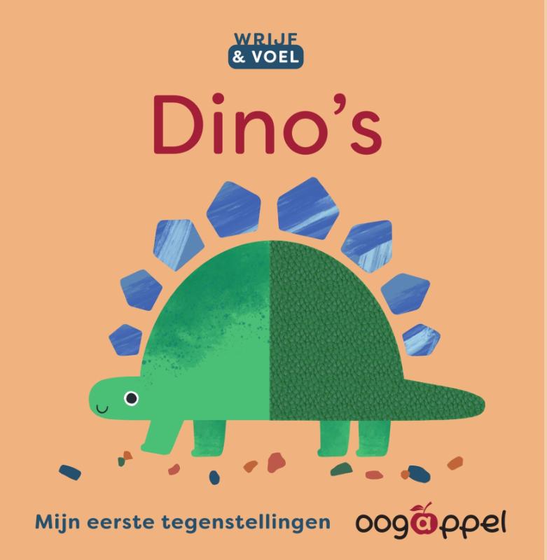 Omslag van Wrijf & voel: Dino's