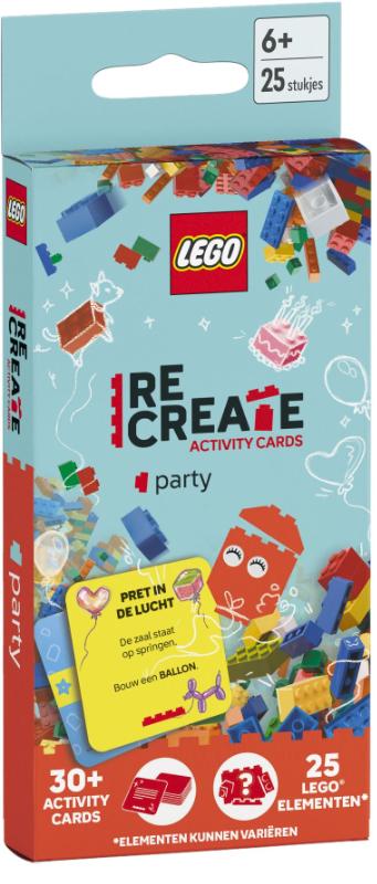 Omslag van Lego ReCreate Activity Cards: Party