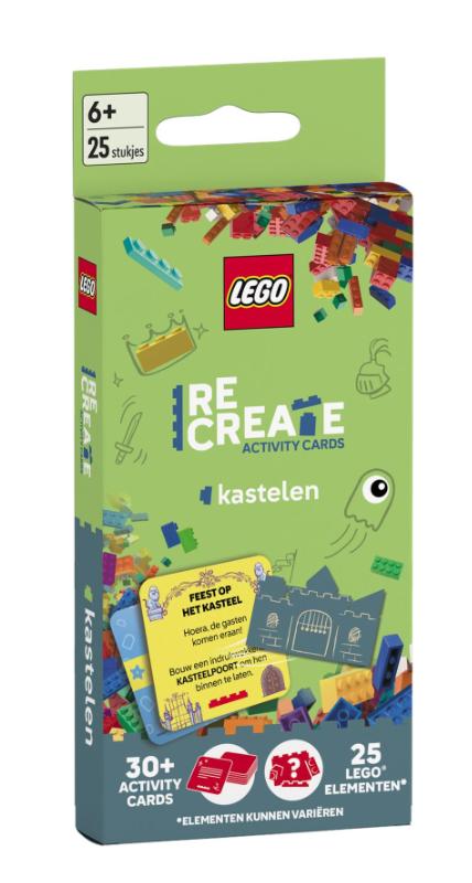 Omslag van Lego ReCreate Activity Cards: Kastelen