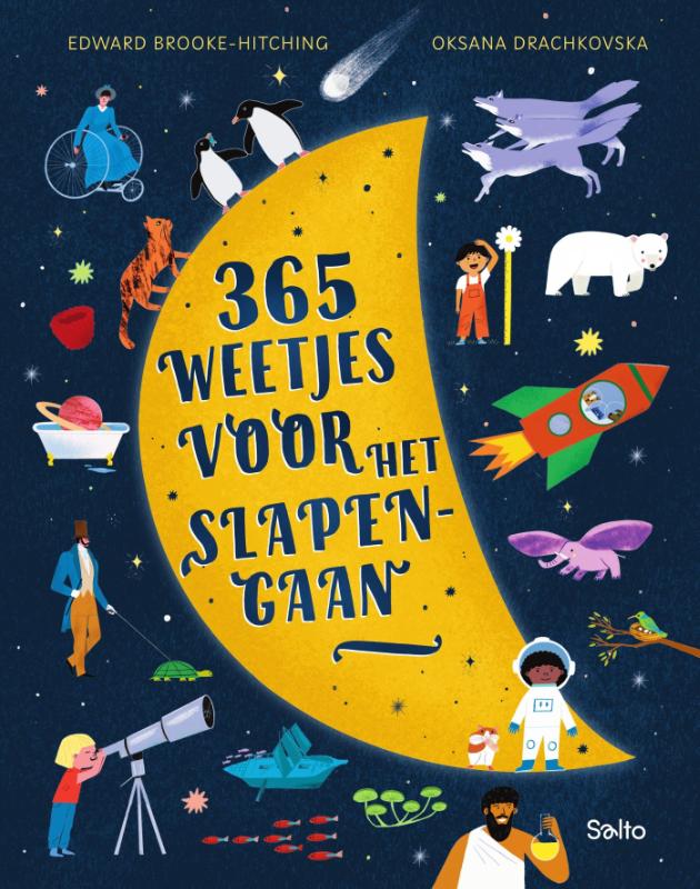 Omslag van 365 weetjes voor het slapengaan