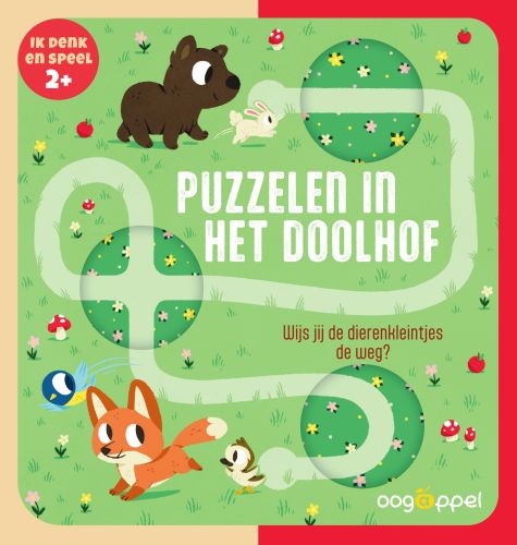 Omslag van Puzzelen in het doolhof