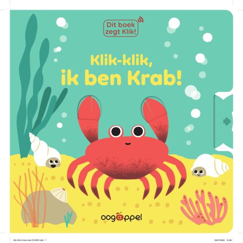 Omslag van Klik-klik, ik ben een krab!