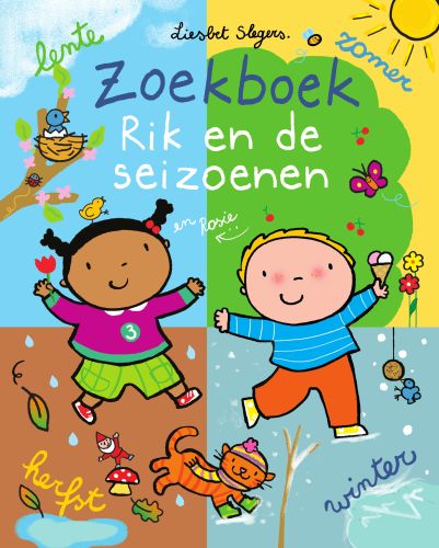 Omslag van Zoekboek Rik en de seizoenen