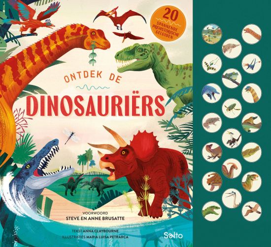 Omslag van Ontdek de dinosauriërs