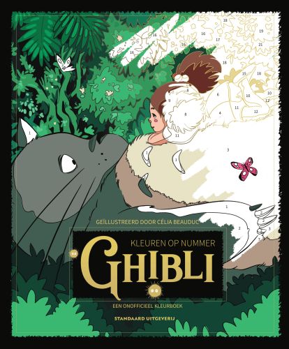 Omslag van Kleuren op nummer - Ghibli