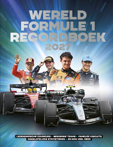 Omslag van Wereldrecordboek 2027 Formule 1