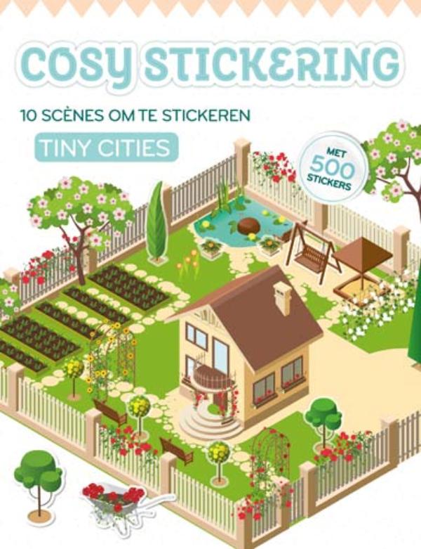Omslag van Cosy stickering: Tiny cities