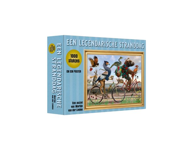 Omslag van Puzzel Een legendarische stranddag