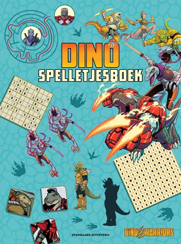 Omslag van Dino spelletjesboek