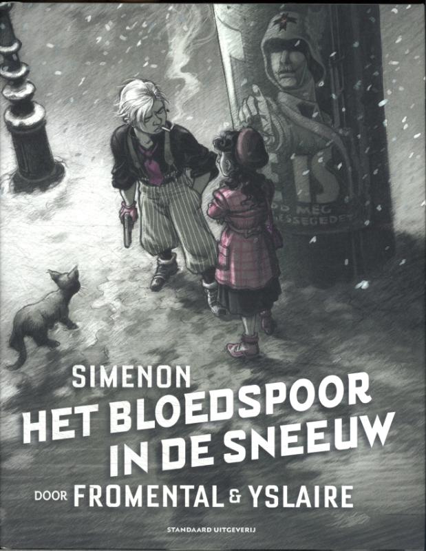 Omslag van Het bloedspoor in de sneeuw