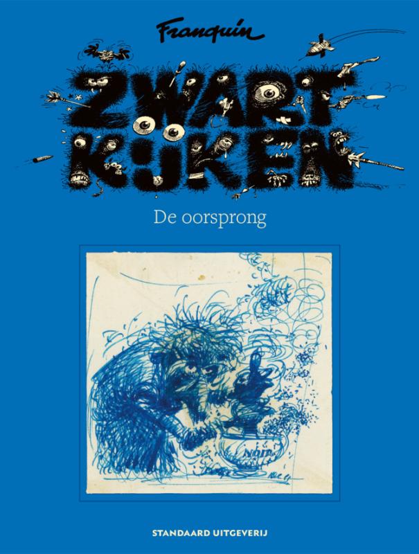Omslag van Franquin artbook Zwartkijken