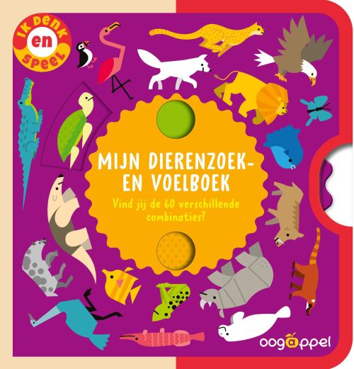 Omslag van Mijn dierenzoek- en voelboek