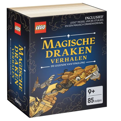 Omslag van Lego Magische drakenverhalen: de legende van Yinglong (gele draakje)