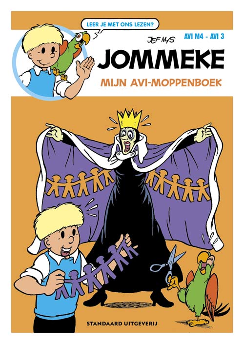 Omslag van Jommeke: Mijn AVI-moppenboek M4