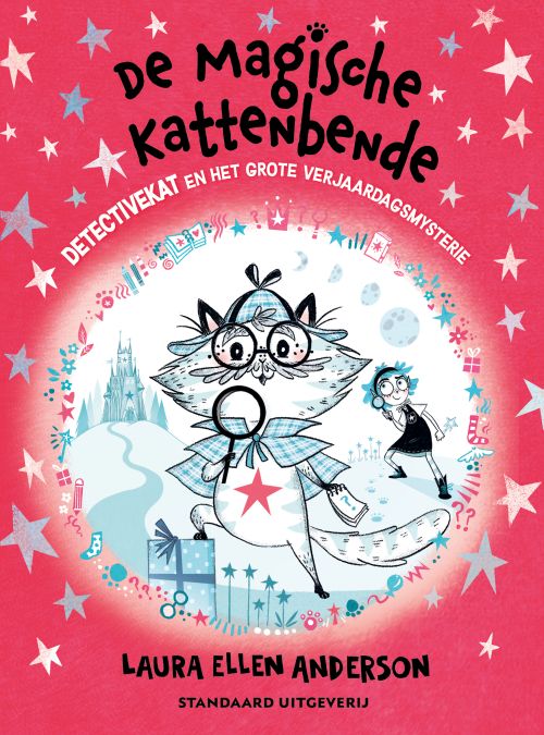 Omslag van Detectivekat en het grote verjaardagsmysterie