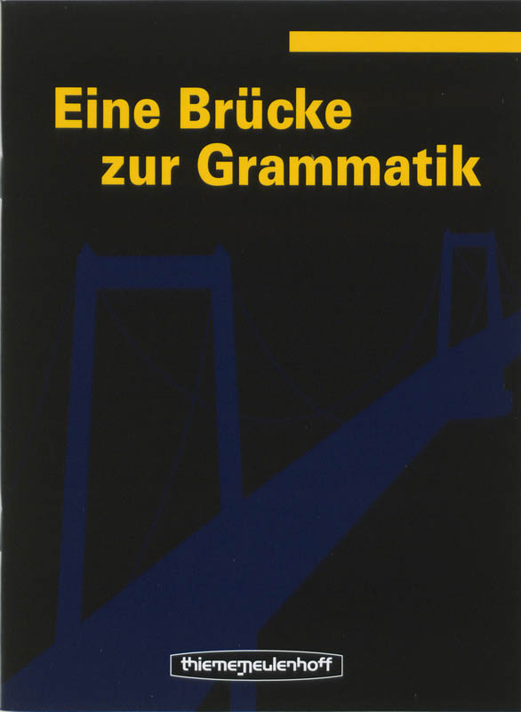 Omslag van Eine Brucke zur Grammatik