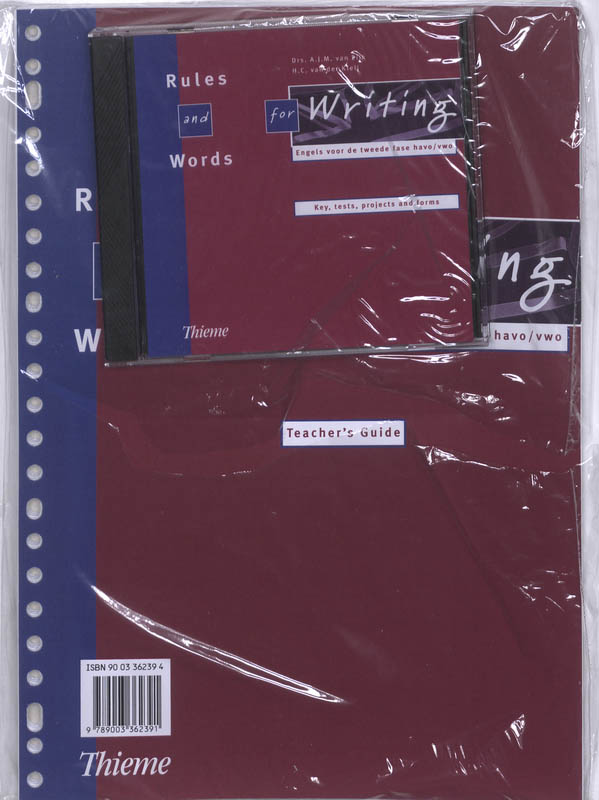 Omslag van Teacher's guide