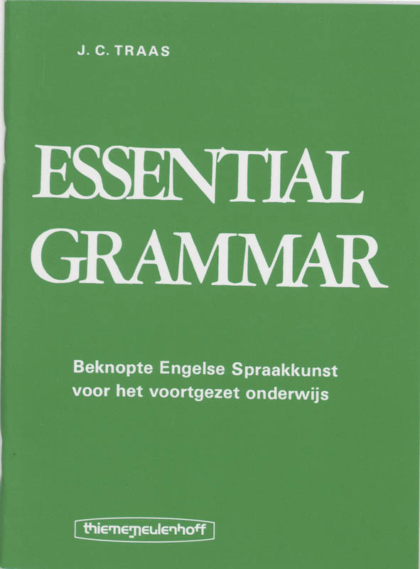 Omslag van Essential grammar