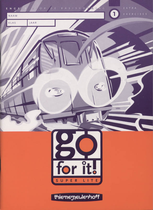 Omslag van Go for it! super lite 1 extra exercises