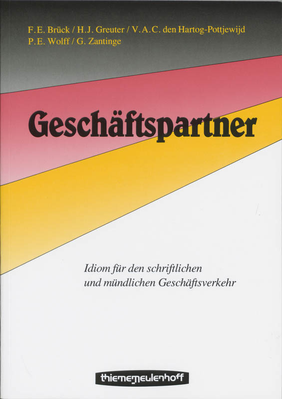 Omslag van Geschaftspartner