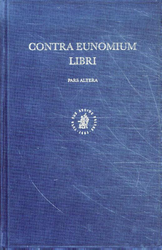 Omslag van Contra Eunomium liber III