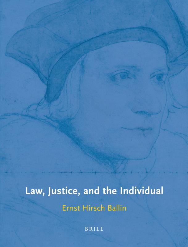 Omslag van Law justice and the individual