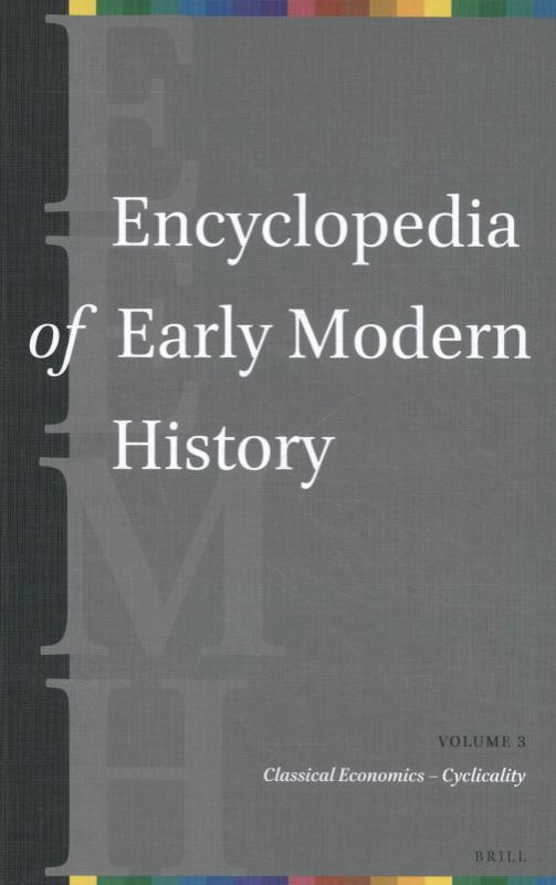 Omslag van Encyclopedia of Early Modern History, volume 3