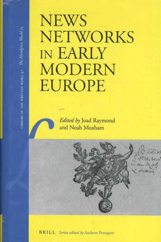 Omslag van News Networks in Early Modern Europe