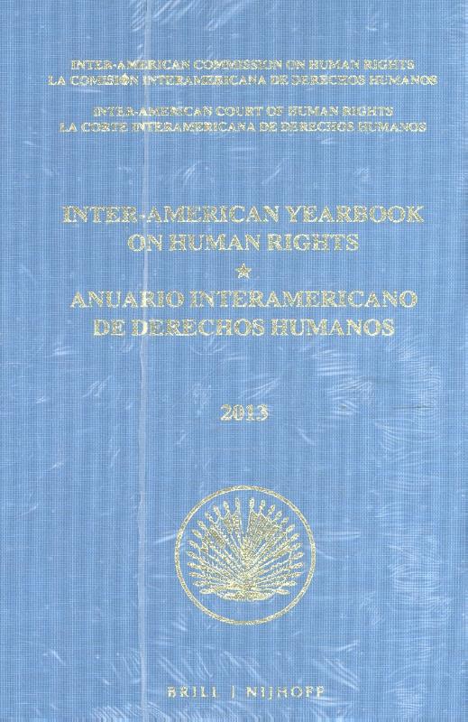 Omslag van Inter-American Yearbook on Human Rights / Anuario Interamericano de Derechos