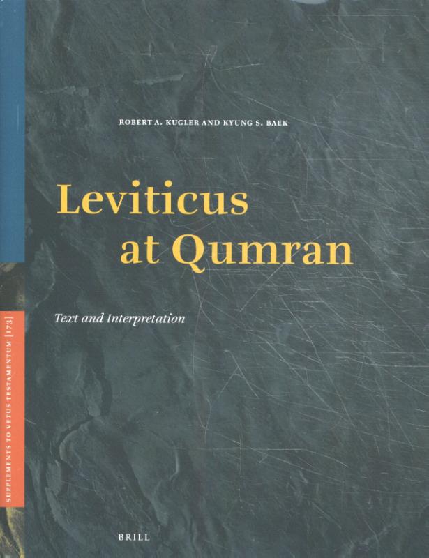 Omslag van Leviticus at Qumran