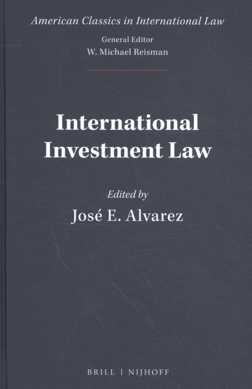 Omslag van International Investment Law