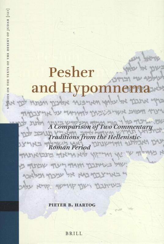 Omslag van Pesher and Hypomnema