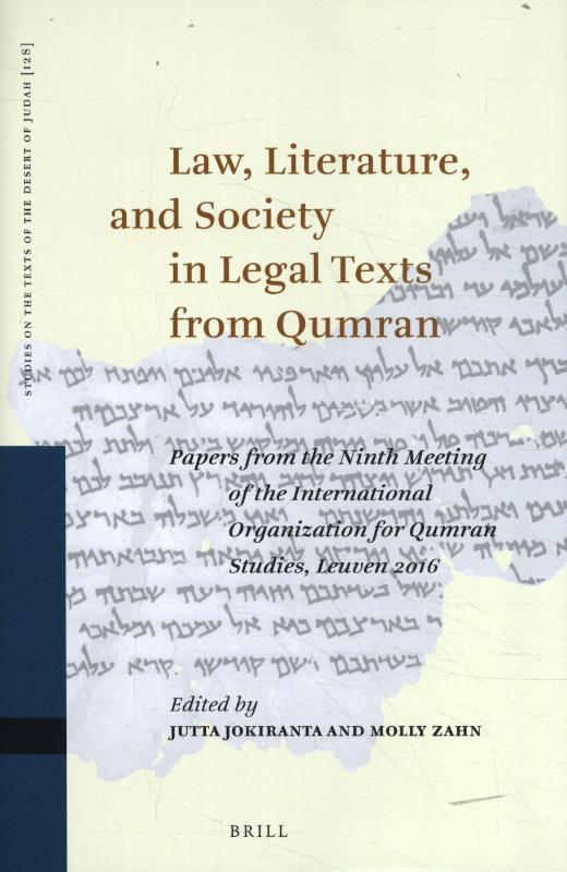Omslag van Law, Literature, and Society in Legal Texts from Qumran