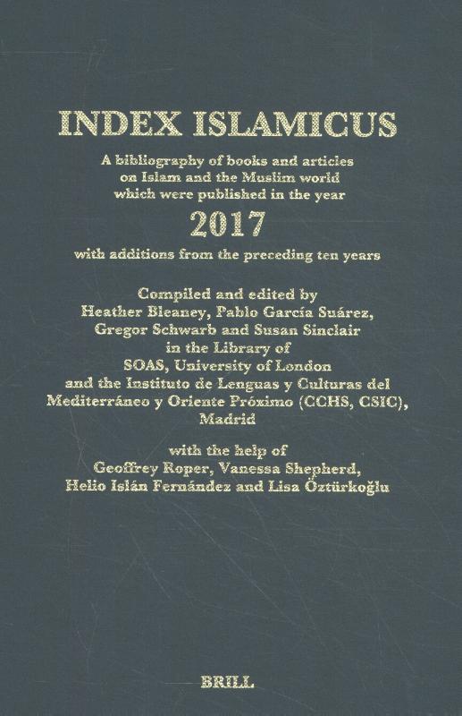 Omslag van Index Islamicus Volume 2017