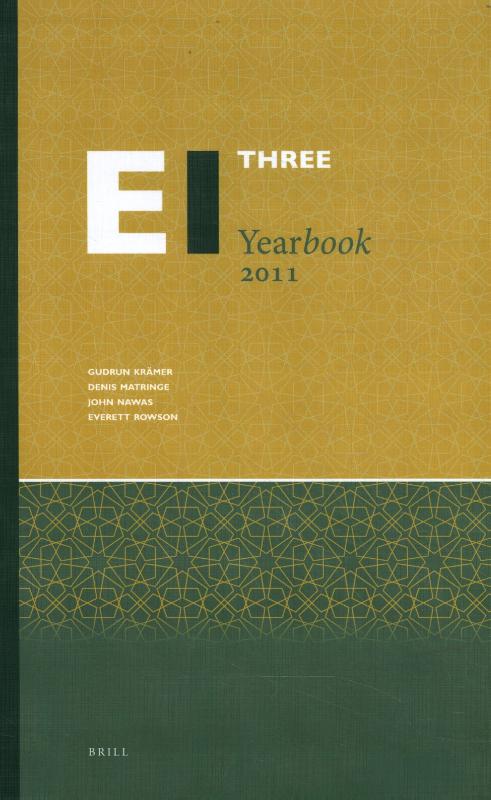 Omslag van Encyclopaedia of Islam Three Yearbook 2011