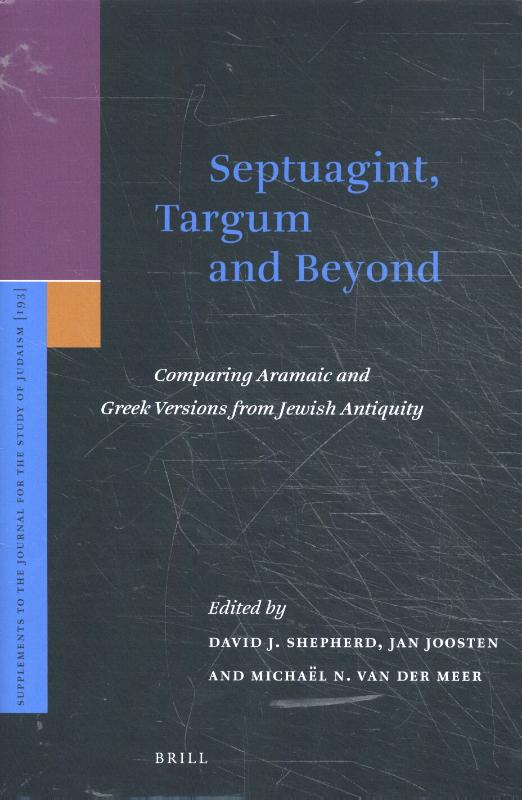 Omslag van Septuagint, Targum and Beyond