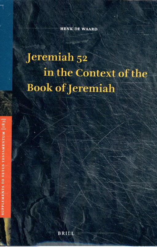 Omslag van Jeremiah 52 in the Context of the Book of Jeremiah