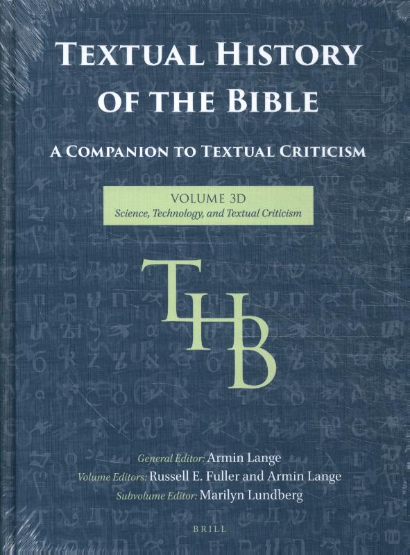 Omslag van Textual History of the Bible Vol. 3D