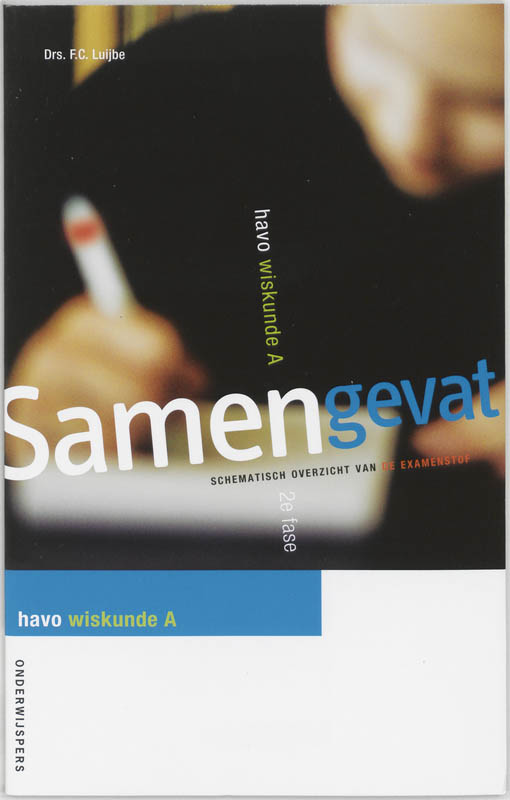Omslag van Wiskunde A