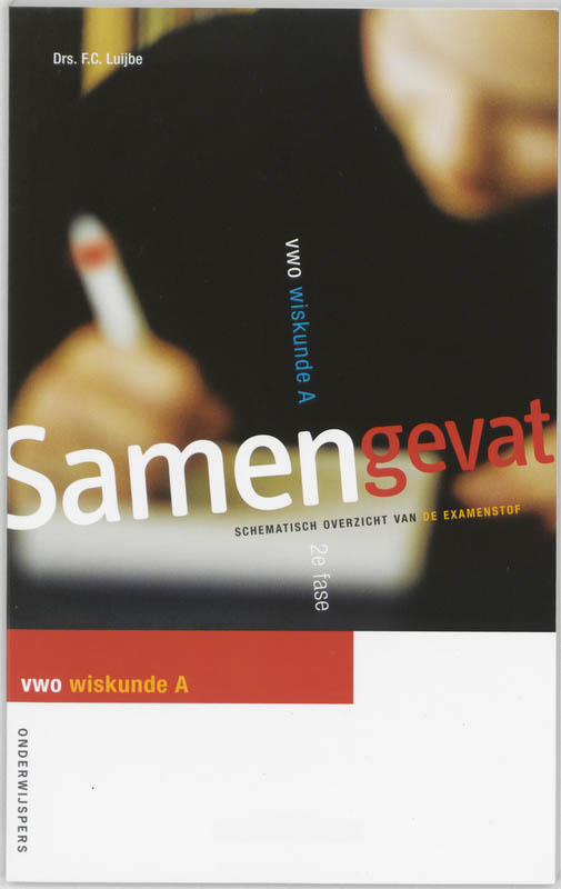 Omslag van Wiskunde A