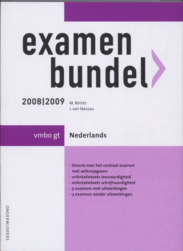 Omslag van 2008/2009 Vmbo-GT