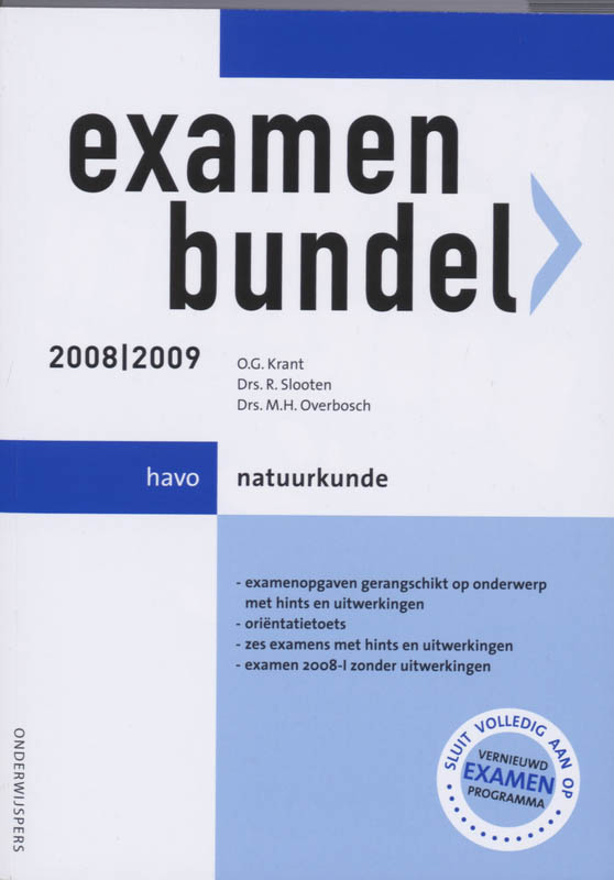 Omslag van 2008/2009