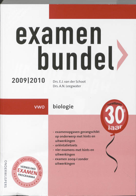 Omslag van Vwo 2009/2010