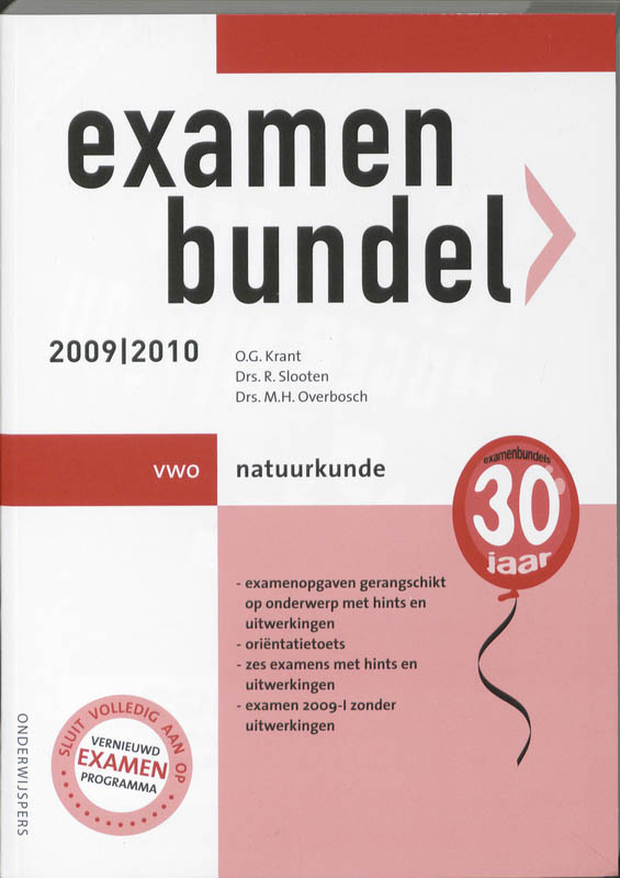 Omslag van Vwo 2009/2010