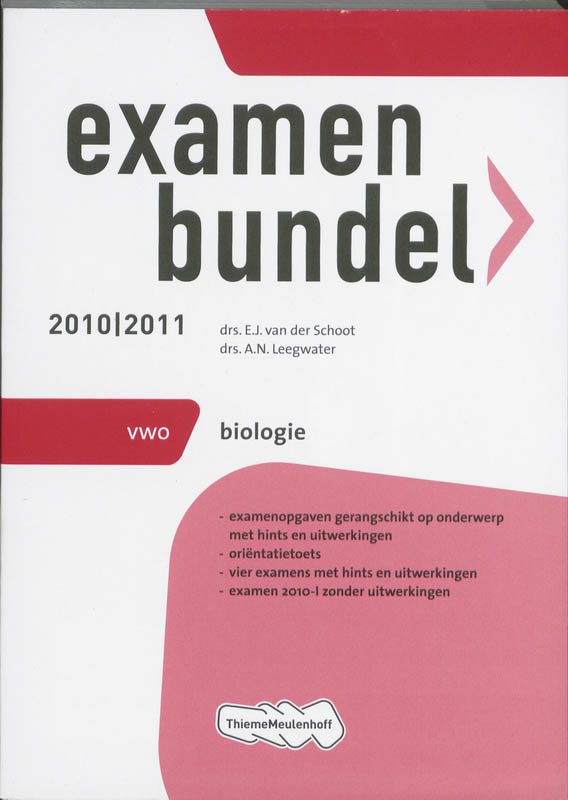 Omslag van Vwo Biologie