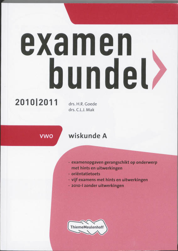 Omslag van Vwo