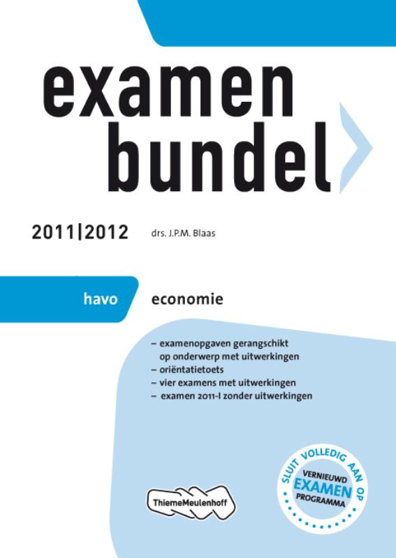 Omslag van Economie Havo 2011/2012