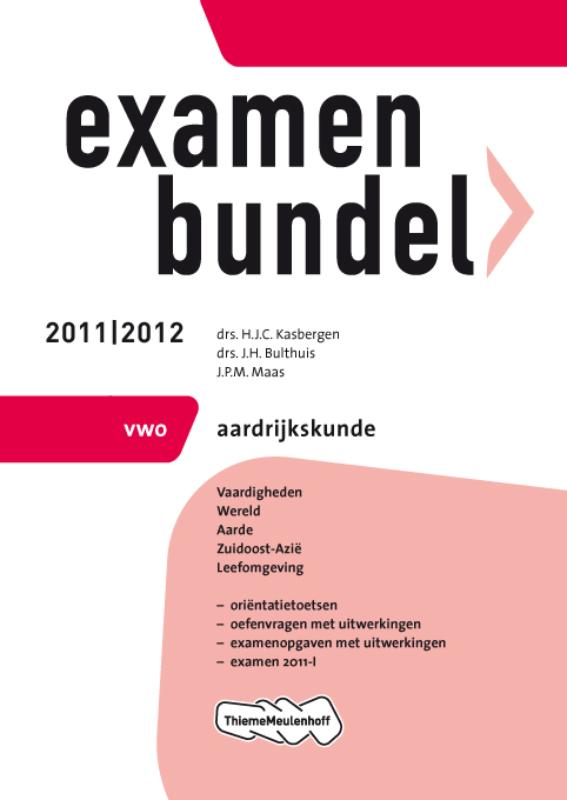 Omslag van Aardrijkskunde vwo 2011/2012