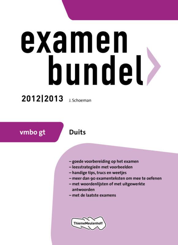 Omslag van vmbo gt Duits 2012/2013