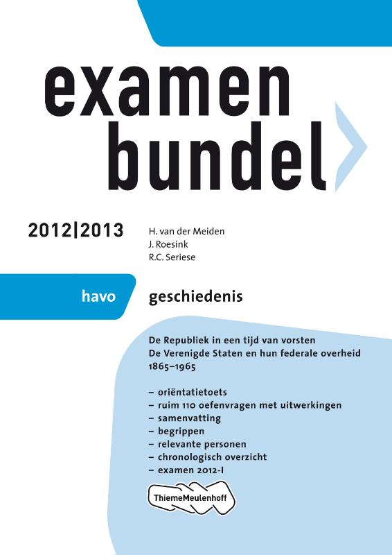 Omslag van Geschiedenis 2012/2013